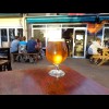 This place is more peaceful, and has interestingly-shaped beer. I didn't get much of the crossword d...