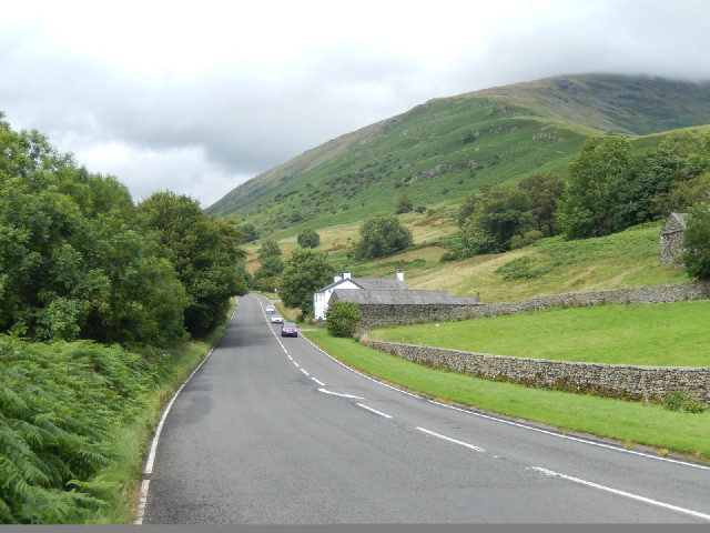 This is a strange road. It's clearly designed to allow people going up the hill to overtake each oth...