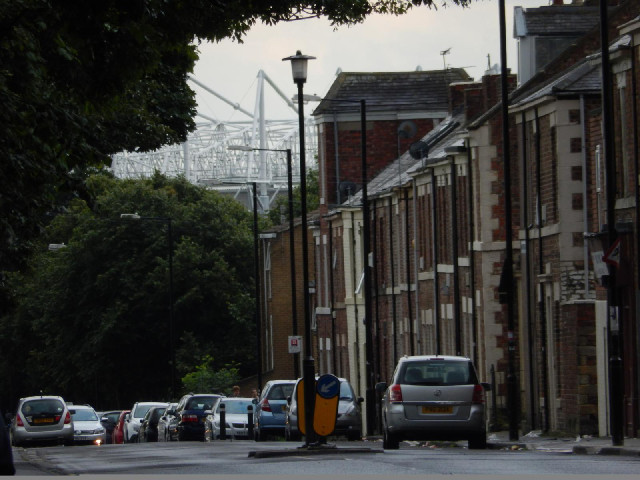 Here comes St. James' Park.