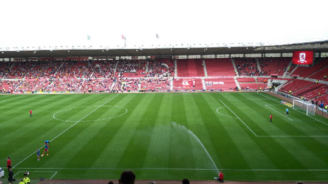 The Riverside Stadium. If you don't want to see the final score, ...