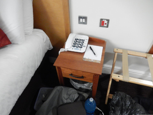 I've just noticed that my accessible room includes a telephone with enormous buttons.