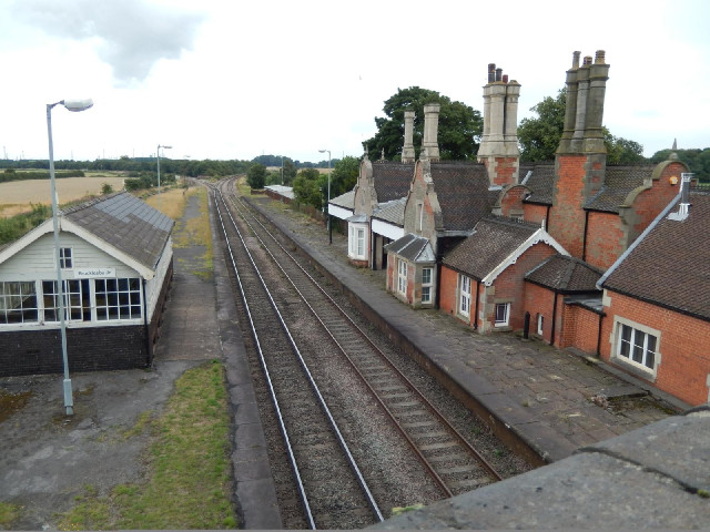 The little station of Brocklesby Junction.