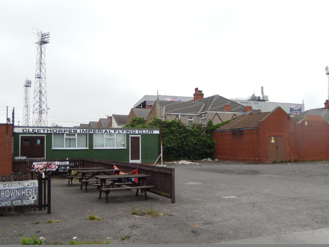 Cleethorpes Imperial Flying Club is based in the next street to the football club, rather than anywh...