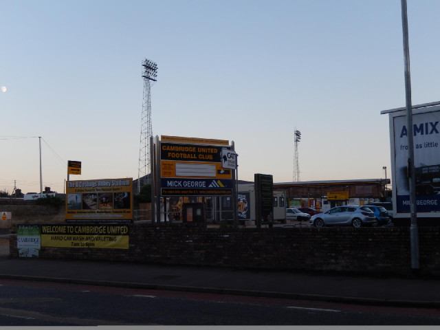 Okay, here it is: my nemesis: the Abbey Stadium. This is the one which I'm least confident in being ...