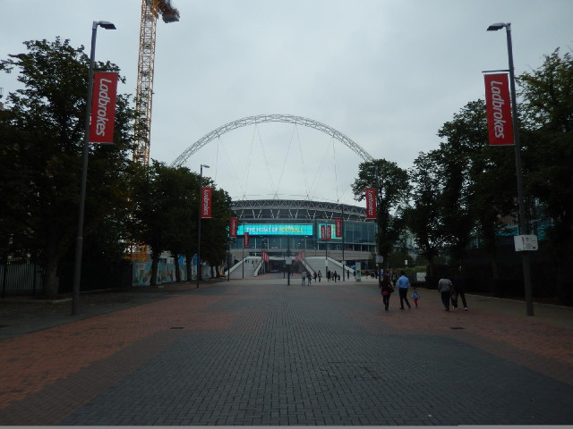Wembley Stadium. It's not the home to any club but this has been the site of 81 scheduled FA Cup fin...