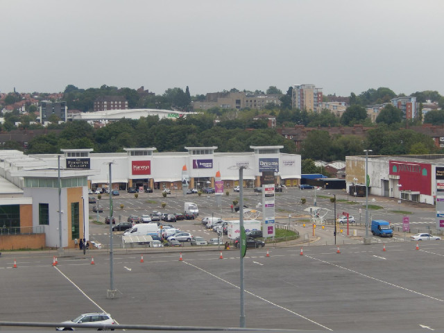 That appears to be an entire retail park just for selling beds.