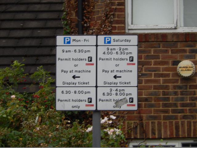 These seem nearly as complicated as Australian parking rules.