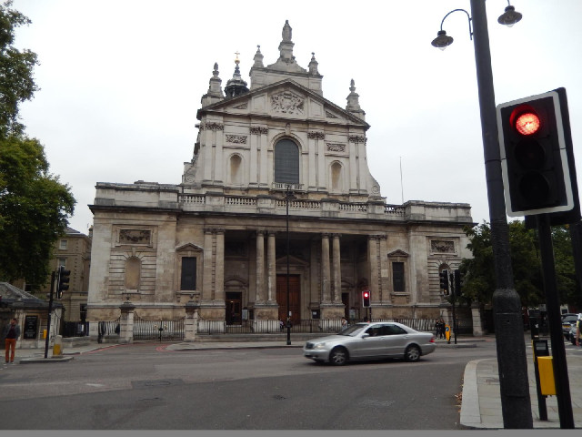 The Brompton Oratory, a church.