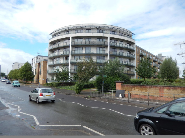 These 570 flats are just a few hundred metres away from the dog track, on the site of the Plough Lan...