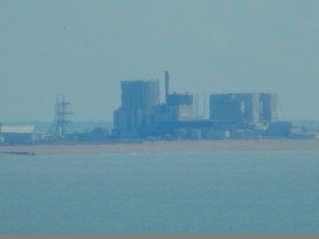 Here's the kind of close-up of the power station that I couldn't take yesterday while my camera was ...