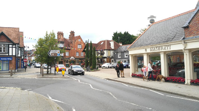 Lyndhurst is the largest village in the New Forest. It doesn't have animals in the streets but it do...