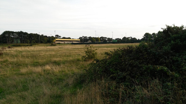 A smaller sports ground near AFC Bournemouth's ground, Dean Court.