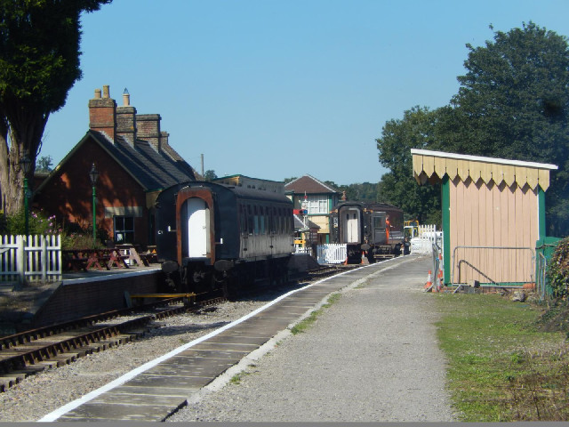 The Shillingstone Railway Project. At the moment, it has just the short length of track here at the ...
