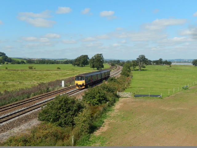 A train. This is the main line to Plymouth but I was still surprised at how many trains of different...