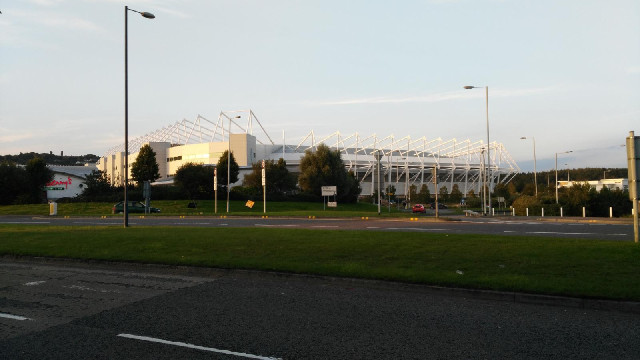 Swansea Stadium, which is shared by top division football club Swansea City and the Ospreys rugby cl...