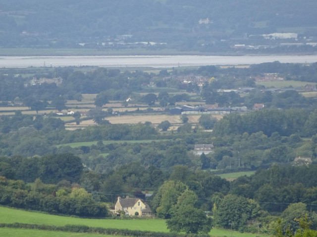 Looking down into the Severn Valley.