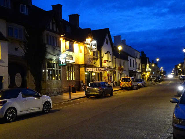 Cricklade. This isn't my hotel. I'll be staying in a pub a bit further along the road.