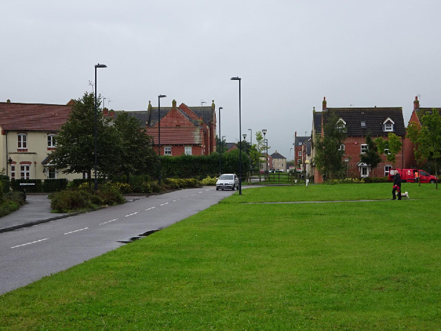 A housing estate on the edge of Swindon. I can't quite remember the name of the estate, something to...