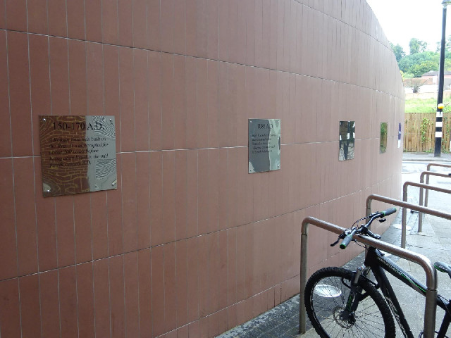 Each of the plaques refers to an event in the history of High Wycombe. There was no mention of ...