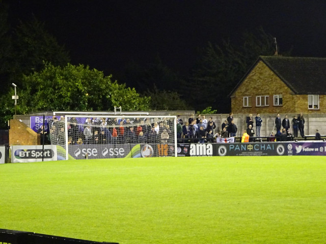 Bromley suporters. Even though I only decided to come and watch this game yesterday, I happen to hav...