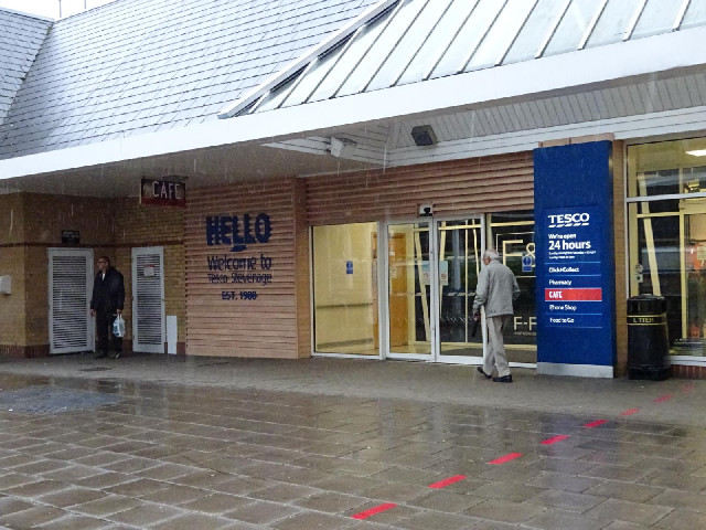 It's unusual for a Tesco to proclaim so proudly when it was opened. 1988, in case you can't read it.