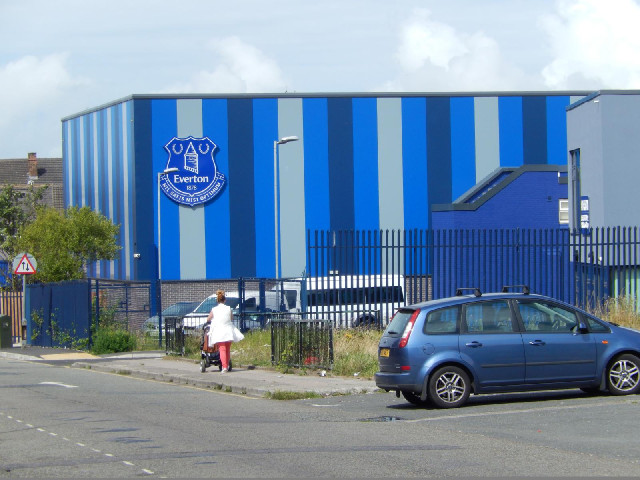 I don't know what that Everton building is.