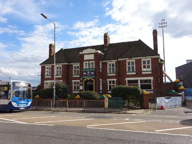 Northampton Rugby Club's club shop.