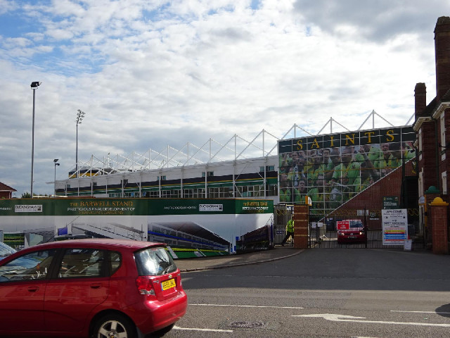 The rugby ground.
