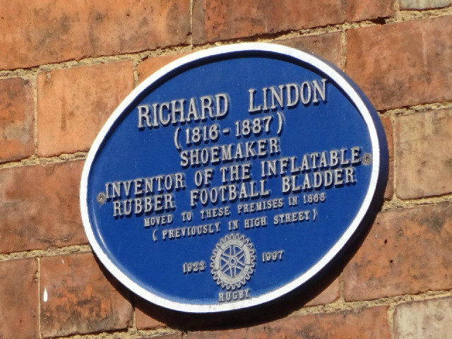 The balls used to be pigs' bladders, inflated orally. After Richard Lindon's wife died from a diseas...