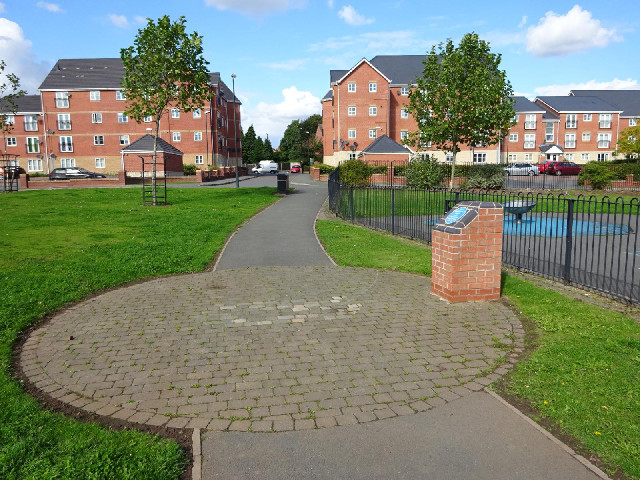 The centre of the pitch.