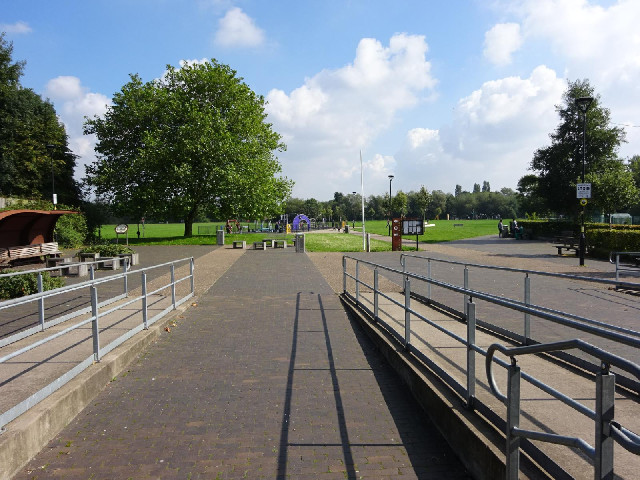A park in Wolverhampton.