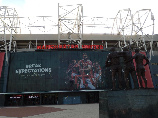 Old Trafford, opened in 1910, is the largest ground of any football club in England. Its record atte...