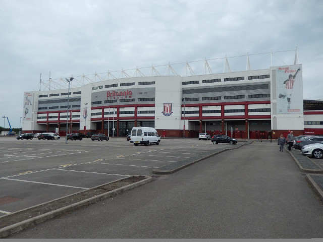 The Britannia Stadium, the fifth top-division ground that I've visited. Its first game was in 1997, ...