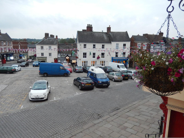 Ashbourne, seen from my room.