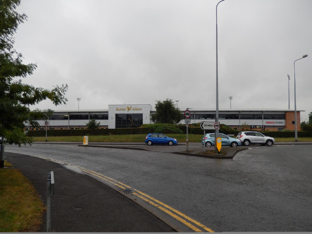 Burton Albion, the team which I saw playing at Bolton a few days ago.