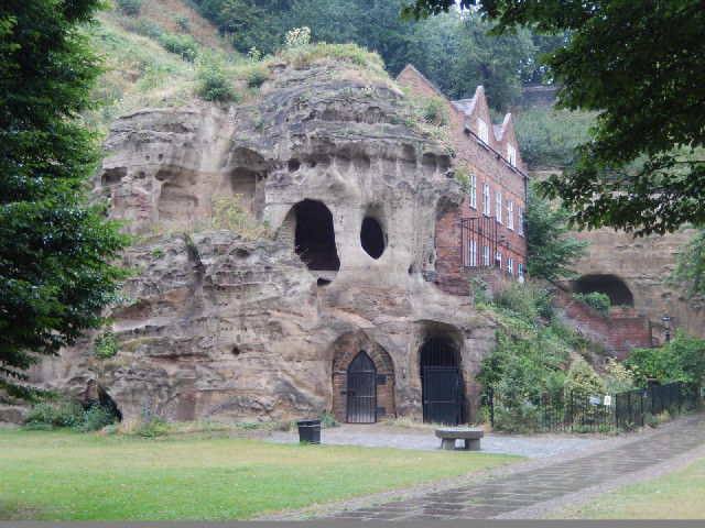 Caves in Nottingham.