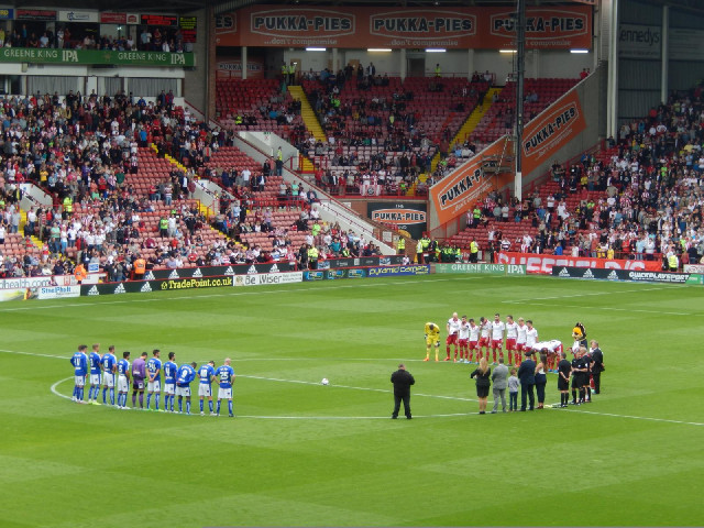 I've realised now that a real centre circle is rather larger than the one marking where the Maine Ro...