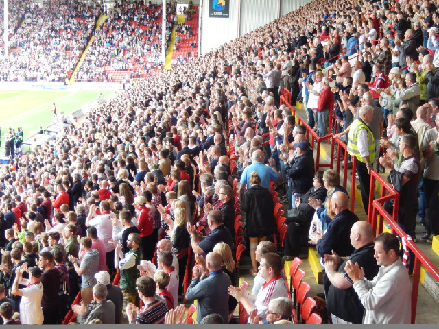 A minute's applause for some former player who died during the summer.