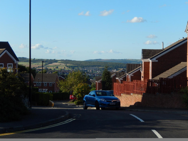 The view from a Sheffield suburb.