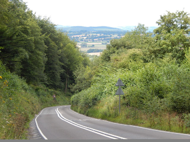A fun descent from the Wenlock Edge.