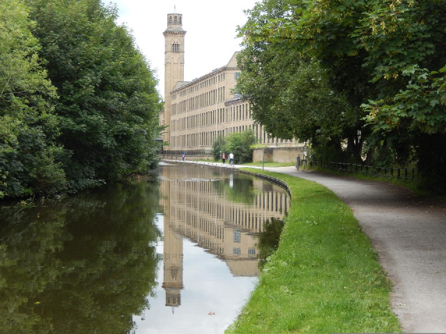Saltaire is another of those utopian communities, like Port Sunlight. In this case, the employer was...