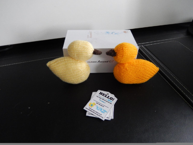 I won't be leaving any more ducks on this trip. These were my last two and Miriam has requested at l...