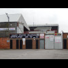 Blundell Park, the home of Grimsby Town. I watched them play at Aggborough, the first ground on my l...