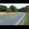 I wondered why this road well outside any towns had double yellow lines, and why it was curved when ...