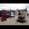 Market Deeping, where the view, like the ability of those cars to get out of the car park, is rather...