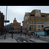 The building with the dome is the Angel, Islington. It's currently a bank but gets its name from the...