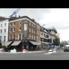The sign on the corner of the pub says that it is "Opposite the site of the Blackfriars Ring Wh...