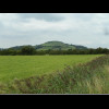 Brent Knoll, a lump on what is, just for a couple of hours, a flat landscape.