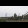 The Newport transporter bridge, rather like the one in Middlesbrough. I'm sorry about the picture qu...