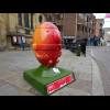 As Norwich had dragons, Gloucester has rugby balls with faces, to celebrate the upcoming Rugby World...